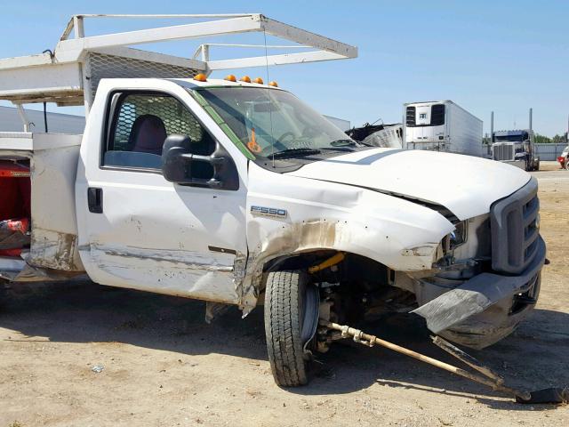 1FDAF57PX5EC53898 - 2005 FORD F550 SUPER WHITE photo 9