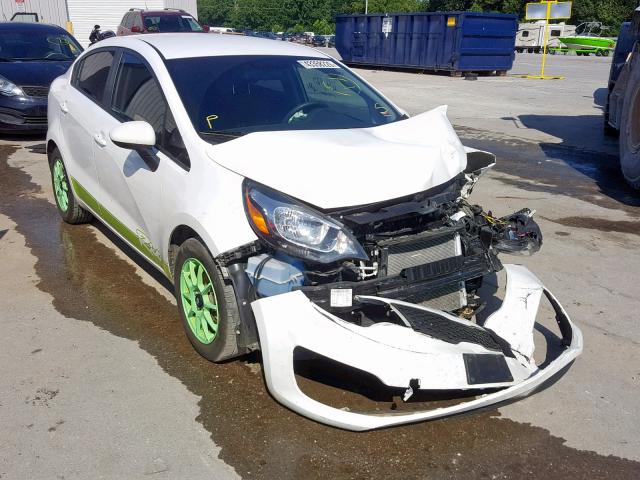 KNADM4A30G6621717 - 2016 KIA RIO LX WHITE photo 1