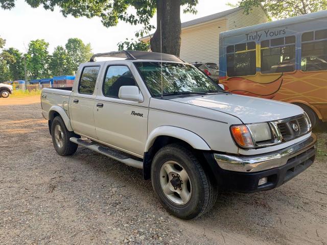 1N6ED27Y4YC376158 - 2000 NISSAN FRONTIER C WHITE photo 1