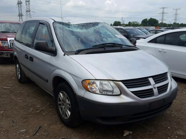 1D4GP25B56B738599 - 2006 DODGE CARAVAN SE SILVER photo 1