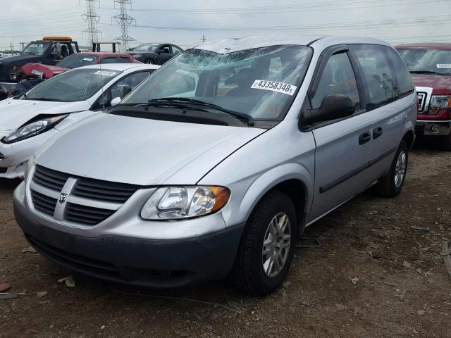 1D4GP25B56B738599 - 2006 DODGE CARAVAN SE SILVER photo 2