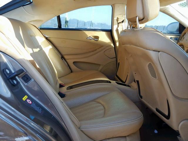 WDDDJ72X18A123531 - 2008 MERCEDES-BENZ CLS 550 BEIGE photo 6