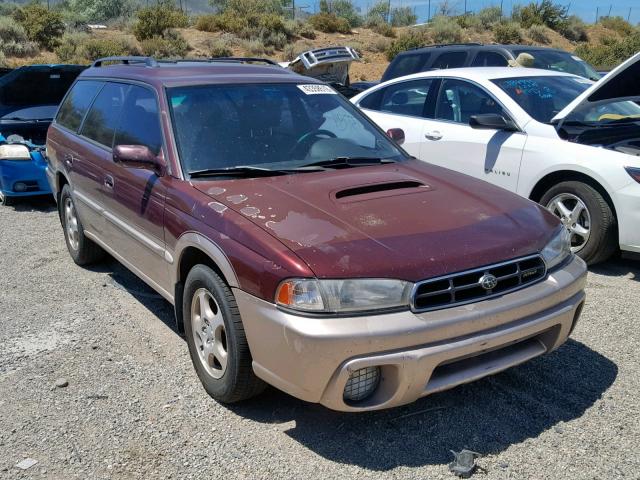 4S3BG6859X7623464 - 1999 SUBARU LEGACY OUT RED photo 1