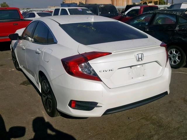 2HGFC1F77HH646138 - 2017 HONDA CIVIC EXL 白色 照片 3