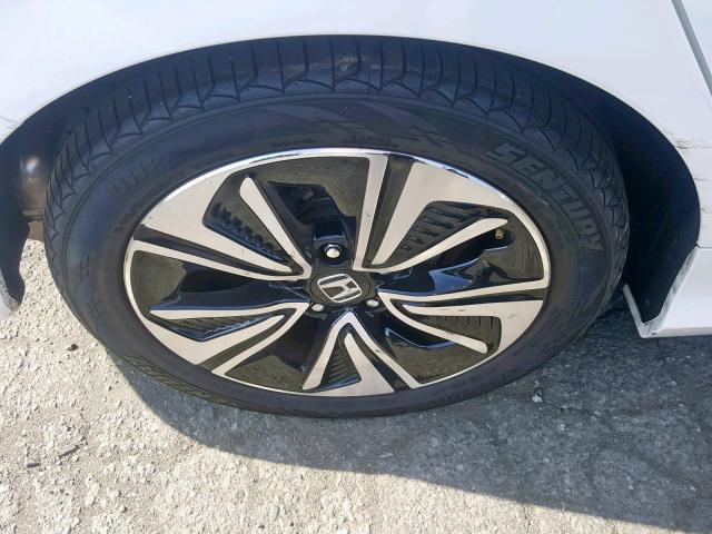 2HGFC1F77HH646138 - 2017 HONDA CIVIC EXL 白色 照片 9