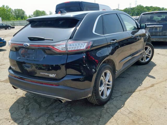 2FMPK4K90JBC63063 - 2018 FORD EDGE TITAN BLACK photo 4