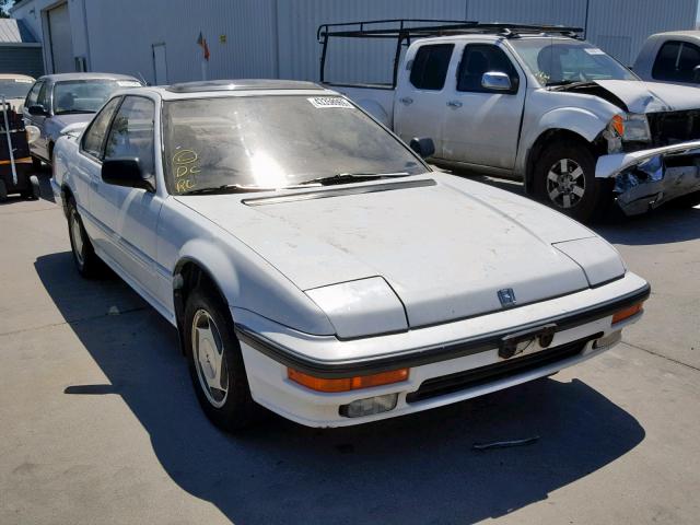 JHMBA4143KC027725 - 1989 HONDA PRELUDE SI WHITE photo 1