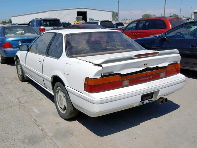 JHMBA4143KC027725 - 1989 HONDA PRELUDE SI WHITE photo 3