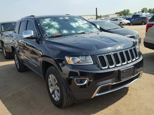 1C4RJFBG8GC375693 - 2016 JEEP GRAND CHER BLACK photo 1