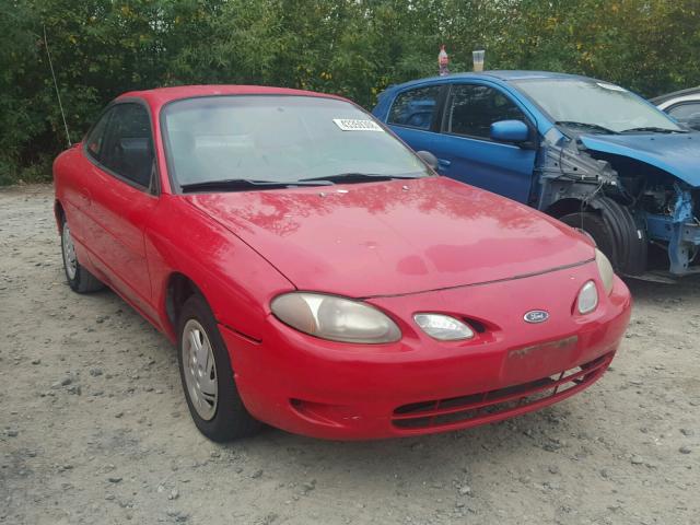 3FAKP1135WR266454 - 1998 FORD ESCORT ZX2 RED photo 1