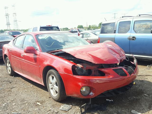 2G2WP552161249762 - 2006 PONTIAC GRAND PRIX RED photo 1