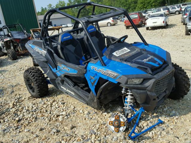 3NSVDE922HF916900 - 2017 POLARIS RZR XP TUR BLUE photo 1