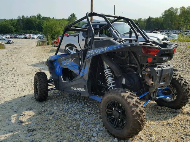 3NSVDE922HF916900 - 2017 POLARIS RZR XP TUR BLUE photo 3