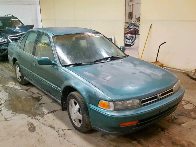 1HGCB7698PA102772 - 1993 HONDA ACCORD 10T GREEN photo 1