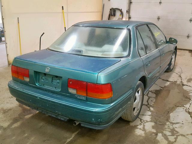 1HGCB7698PA102772 - 1993 HONDA ACCORD 10T GREEN photo 4