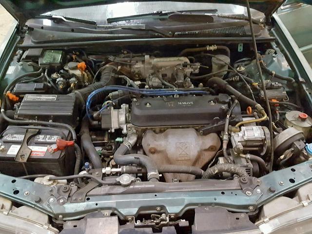 1HGCB7698PA102772 - 1993 HONDA ACCORD 10T GREEN photo 7