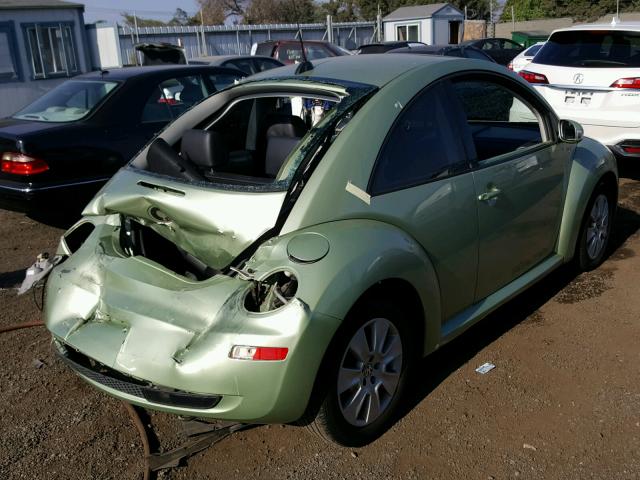 3VWRW31CX8M524567 - 2008 VOLKSWAGEN NEW BEETLE მწვანე ფოტო 4