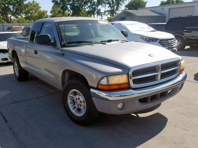 1B7GL23Y6VS197870 - 1997 DODGE DAKOTA SILVER photo 1