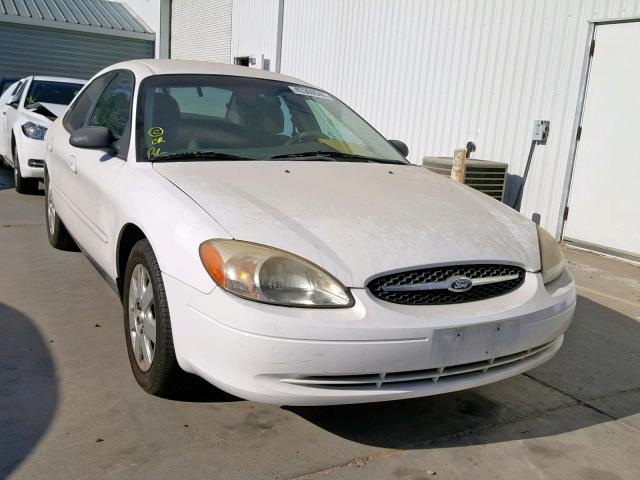 1FAFP52UXYA285210 - 2000 FORD TAURUS LX WHITE photo 1