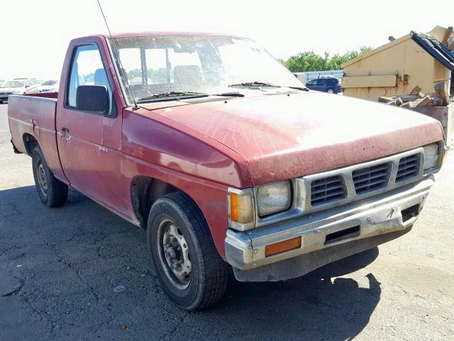 1N6SD11S1LC374992 - 1990 NISSAN D21 SHORT RED photo 1