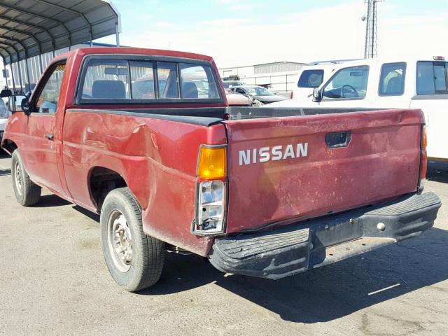 1N6SD11S1LC374992 - 1990 NISSAN D21 SHORT RED photo 3
