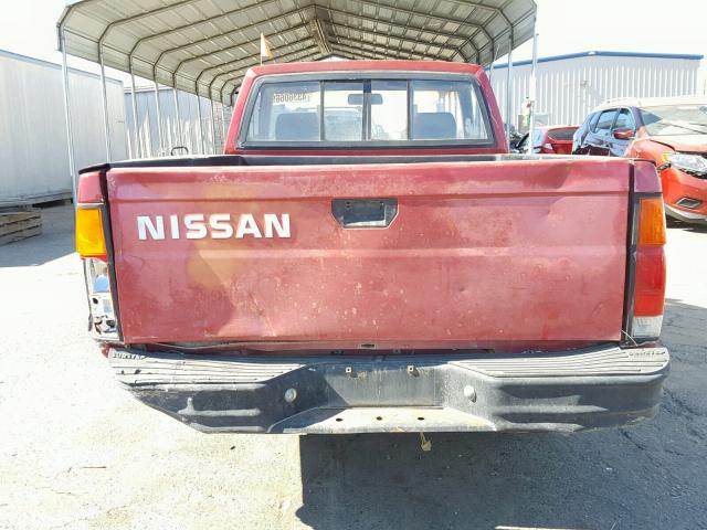 1N6SD11S1LC374992 - 1990 NISSAN D21 SHORT RED photo 6