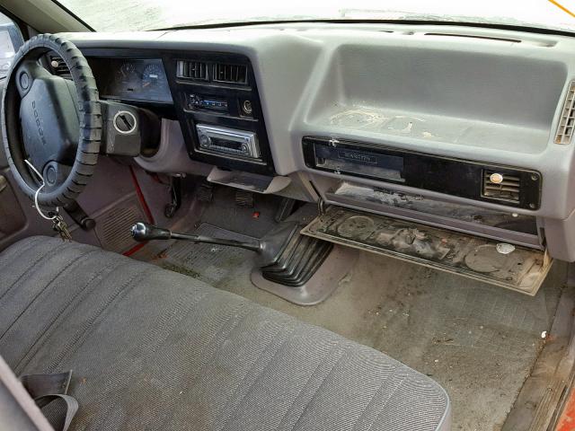 1B7FL26P1TS660686 - 1996 DODGE DAKOTA RED photo 9