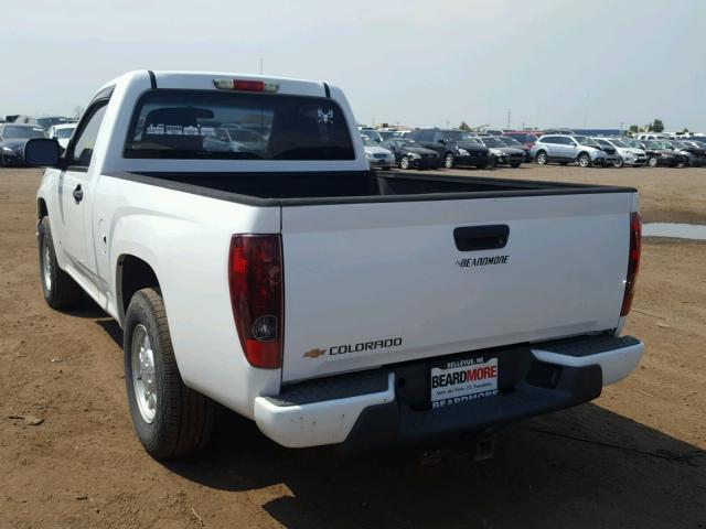 1GCCS148568272082 - 2006 CHEVROLET COLORADO WHITE photo 3