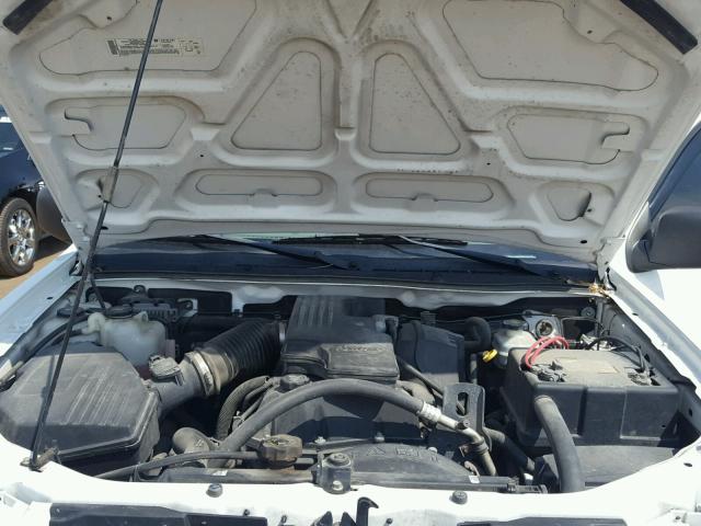 1GCCS148568272082 - 2006 CHEVROLET COLORADO WHITE photo 7