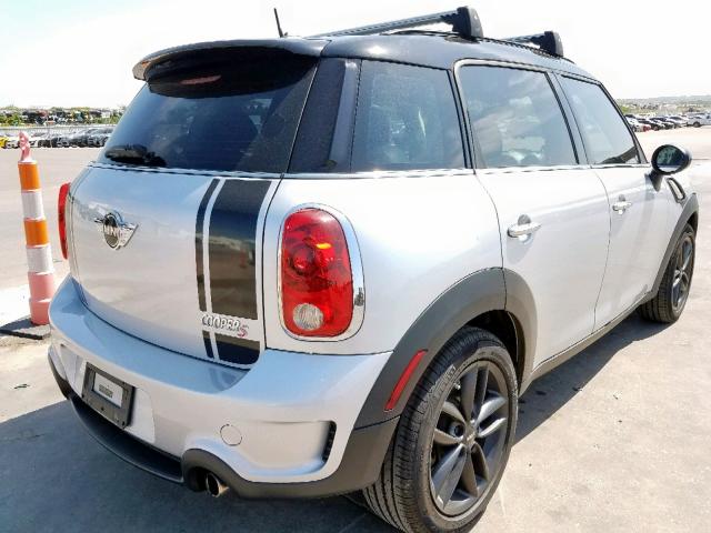 WMWZC3C53CWL85799 - 2012 MINI COOPER S C SILVER photo 4