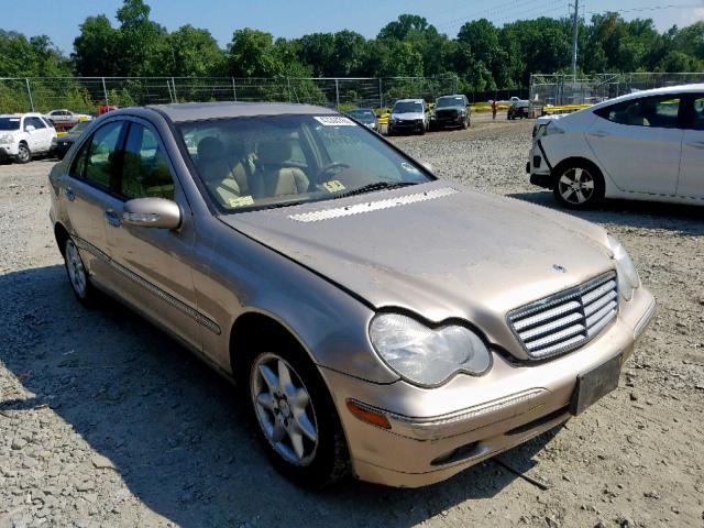 WDBRF84J33F348026 - 2003 MERCEDES-BENZ C 320 4MAT BEIGE photo 1