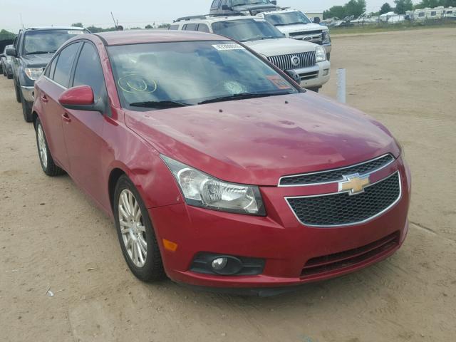 1G1PK5SC9C7181729 - 2012 CHEVROLET CRUZE ECO RED photo 1