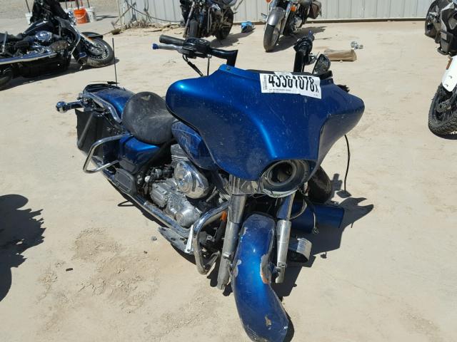 1HD1DDV126Y603588 - 2006 HARLEY-DAVIDSON FLHT BLUE photo 1