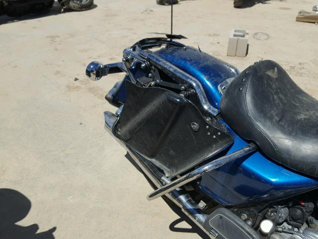 1HD1DDV126Y603588 - 2006 HARLEY-DAVIDSON FLHT BLUE photo 9