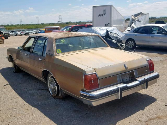 1G3AN69Y0CM244567 - 1982 OLDSMOBILE DELTA 88 R BROWN photo 3