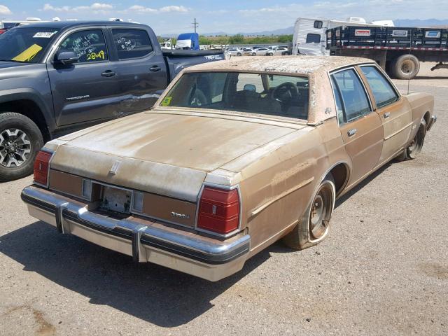 1G3AN69Y0CM244567 - 1982 OLDSMOBILE DELTA 88 R BROWN photo 4