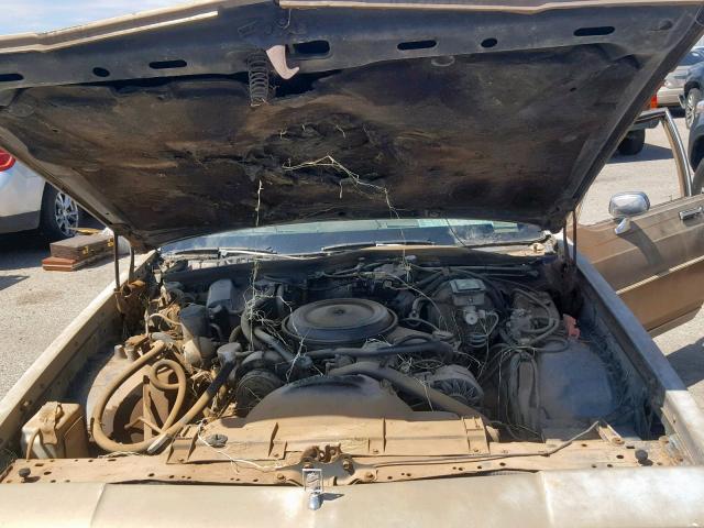 1G3AN69Y0CM244567 - 1982 OLDSMOBILE DELTA 88 R BROWN photo 7