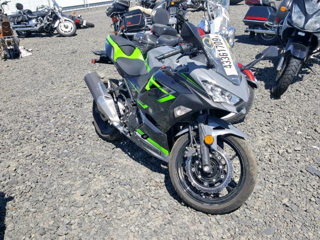 JKAEXKG11KDA22626 - 2019 KAWASAKI EX400 GREEN photo 1