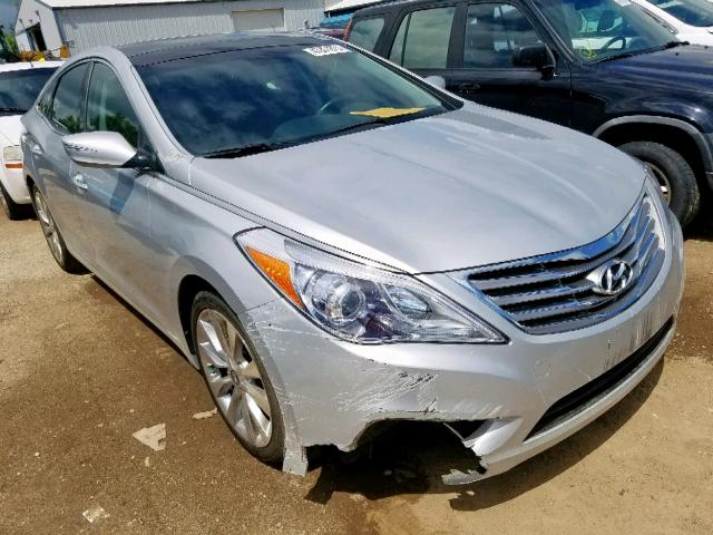 KMHFH4JG4DA329110 - 2013 HYUNDAI AZERA GLS SILVER photo 1