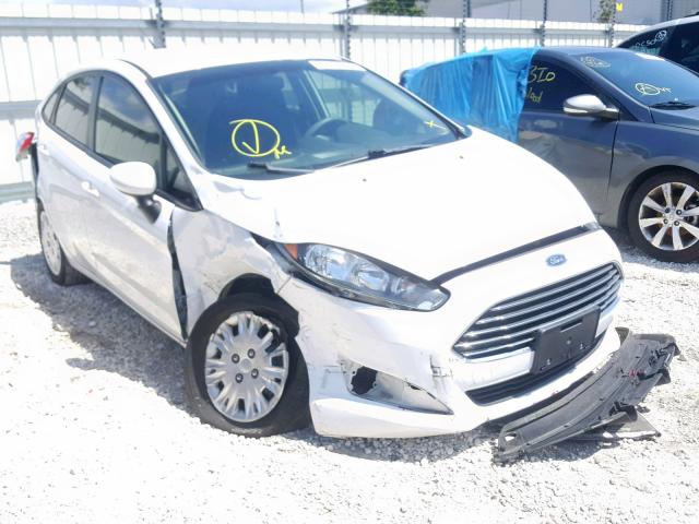 3FADP4AJ7EM211279 - 2014 FORD FIESTA S WHITE photo 1