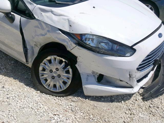 3FADP4AJ7EM211279 - 2014 FORD FIESTA S WHITE photo 9