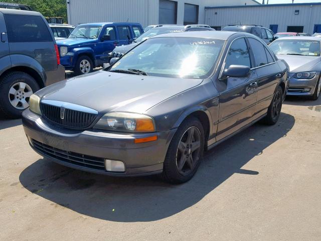 1LNHM87A22Y630123 - 2002 LINCOLN LS BLACK photo 2