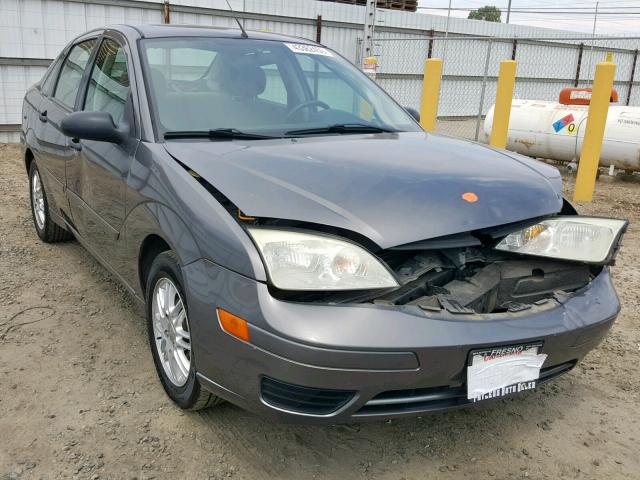 1FAFP34N56W146080 - 2006 FORD FOCUS ZX4 CHARCOAL photo 1