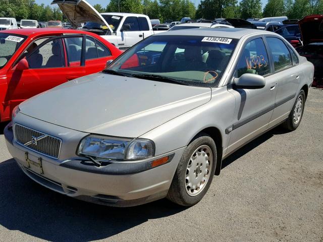 YV1TS97D8X1059235 - 1999 VOLVO S80 SILVER photo 2