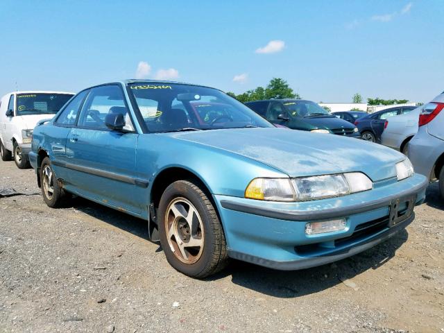 JH4DA9451LS044718 - 1990 ACURA INTEGRA LS GREEN photo 1