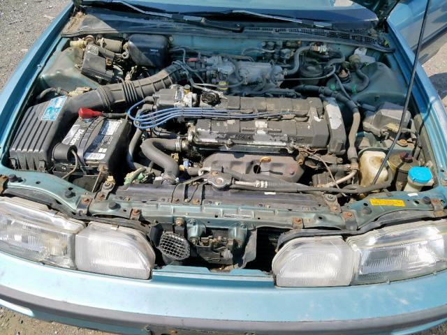 JH4DA9451LS044718 - 1990 ACURA INTEGRA LS GREEN photo 7