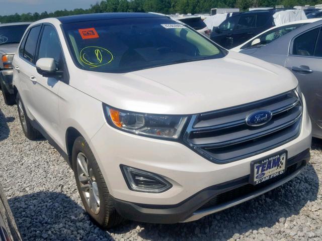 2FMPK3J9XGBB58972 - 2016 FORD EDGE SEL WHITE photo 1