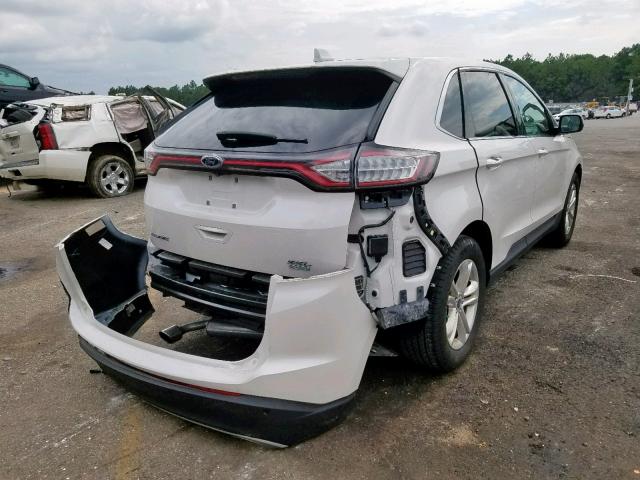 2FMPK3J9XGBB58972 - 2016 FORD EDGE SEL WHITE photo 4