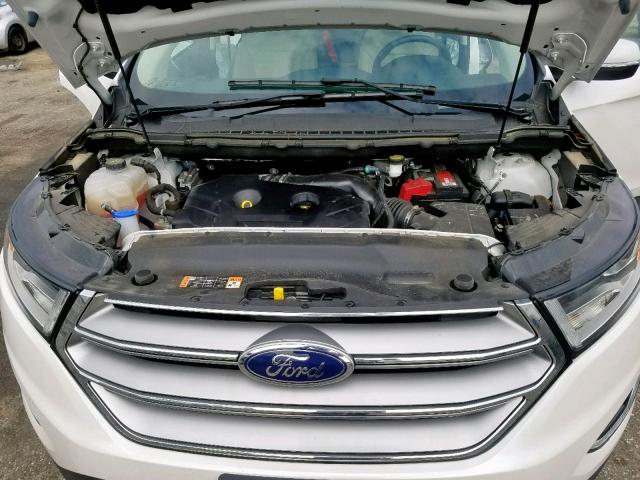 2FMPK3J9XGBB58972 - 2016 FORD EDGE SEL WHITE photo 7