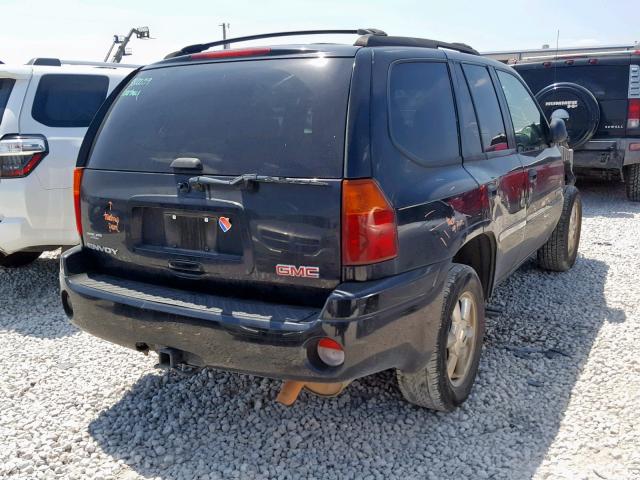 1GKDS13S262257175 - 2006 GMC ENVOY BLACK photo 4